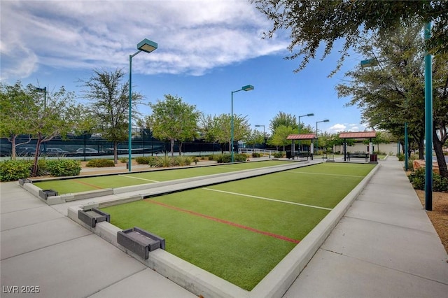 7460 Chaffinch St, North Las Vegas, NV 89084 - view of community with a bocce ball area