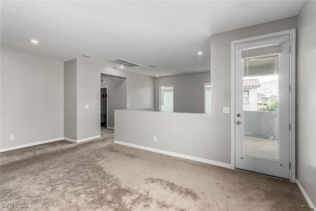 7615 Quail Dust St, North Las Vegas, NV 89084 - carpeted empty room featuring baseboards and recessed lighting