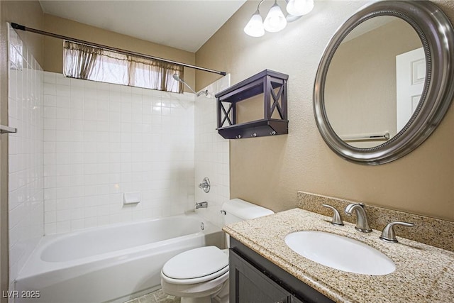 10204 Waseca Ave, Las Vegas, NV 89144 - bathroom featuring  shower combination and vanity