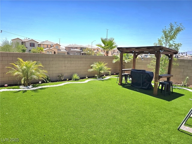 6209 Gambetta St, Las Vegas, NV 89115 - view of fenced backyard