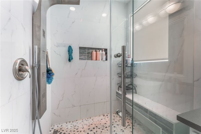 2912 Hot Cider Ave, North Las Vegas, NV 89031 - full bathroom featuring a shower stall