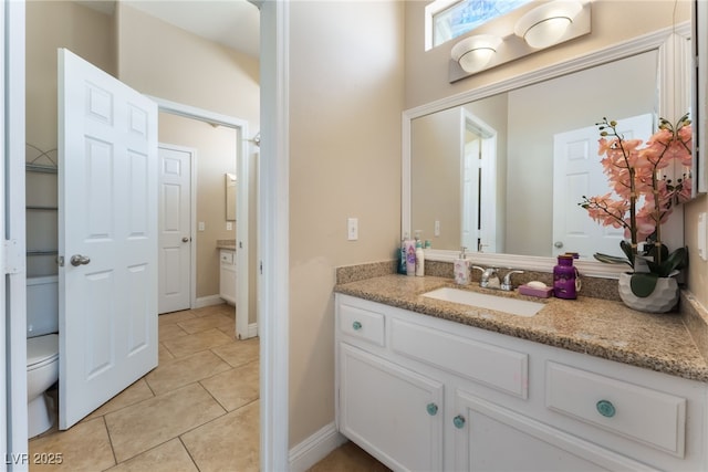 2912 Hot Cider Ave, North Las Vegas, NV 89031 - bathroom featuring vanity and tile patterned flooring