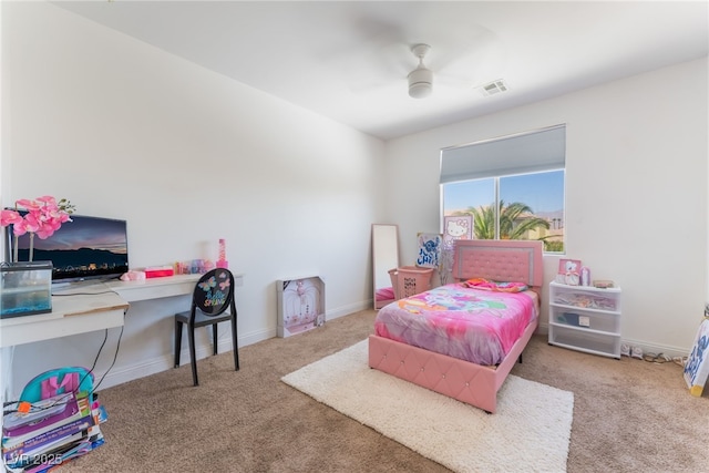 2912 Hot Cider Ave, North Las Vegas, NV 89031 - bedroom featuring carpet flooring and ceiling fan