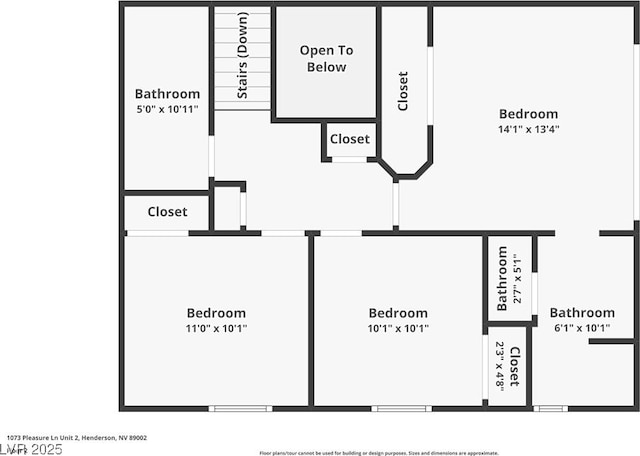 1073 Pleasure Ln Unit 2, Henderson, NV 89002 - view of home floor plan