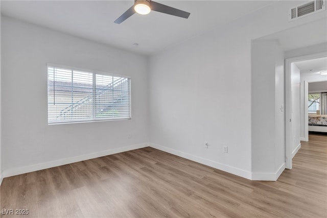 833 Aspen Peak Loop Unit 613, Henderson, NV 89011 - unfurnished room with light wood-style floors and ceiling fan