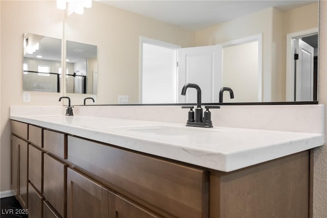 8478 Hawks View St, Las Vegas, NV 89113 - bathroom with double vanity
