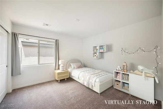 8478 Hawks View St, Las Vegas, NV 89113 - bedroom with carpet floors and baseboards