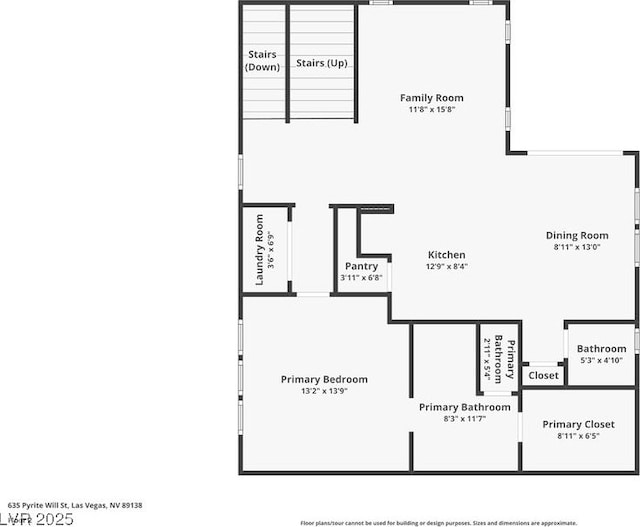 635 Pyrite Will St, Las Vegas, NV 89138 - view of room layout