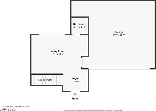635 Pyrite Will St, Las Vegas, NV 89138 - view of room layout