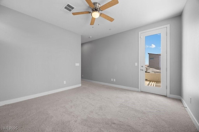 635 Pyrite Will St, Las Vegas, NV 89138 - unfurnished room with a ceiling fan and carpet flooring