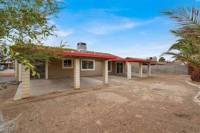 3908 Longfellow St, Las Vegas, NV 89115 - back of property featuring a patio