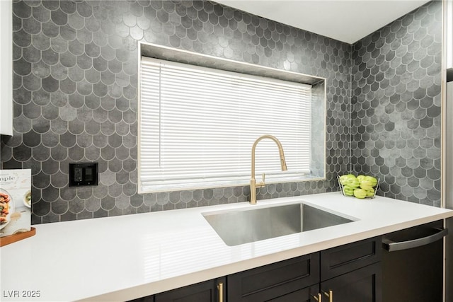 1712 E Oakey Blvd, Las Vegas, NV 89104 - kitchen with dishwasher and light countertops