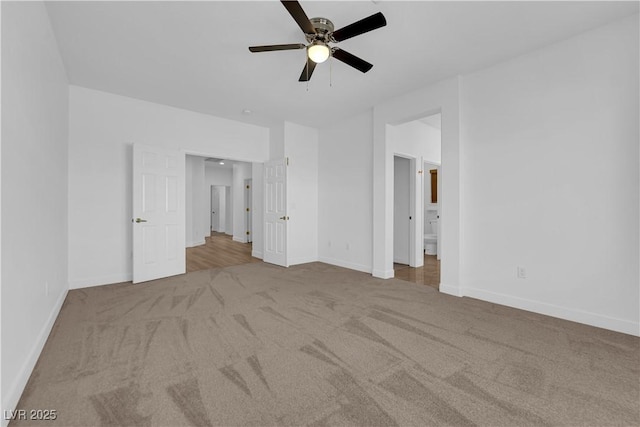 2167 Fairweather St, Henderson, NV 89052 - unfurnished bedroom with carpet flooring, ensuite bath, and ceiling fan
