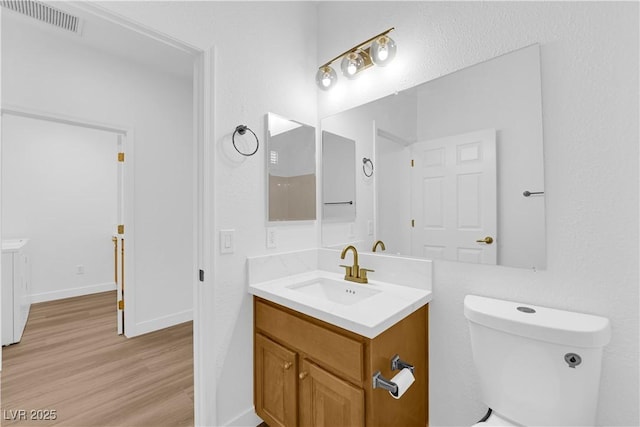 2167 Fairweather St, Henderson, NV 89052 - bathroom with vanity and wood finished floors