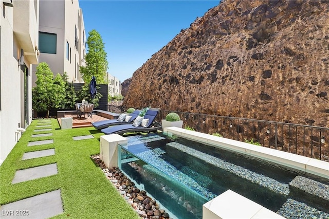 426 Tranquil Peak Ct, Henderson, NV 89012 - view of pool with a deck