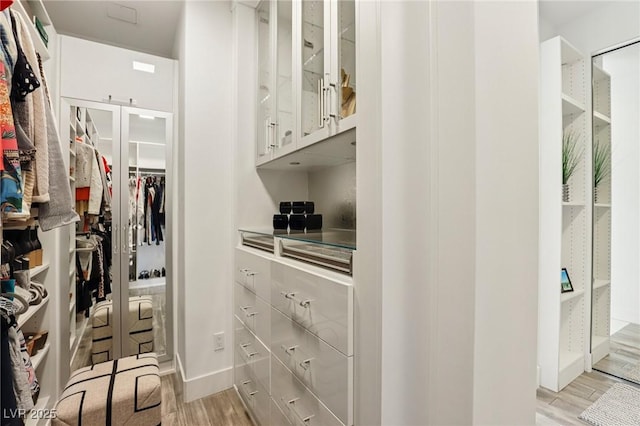 426 Tranquil Peak Ct, Henderson, NV 89012 - spacious closet with light wood finished floors