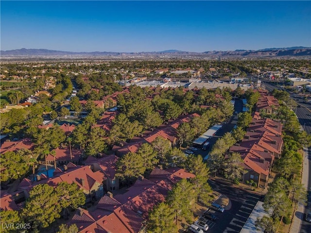 2200 S Fort Apache Rd Unit 1025, Las Vegas, NV 89117 - aerial view of property's location featuring a mountainous background and nearby suburban area