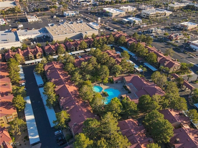 2200 S Fort Apache Rd Unit 1025, Las Vegas, NV 89117 - aerial overview of property's location with a pool