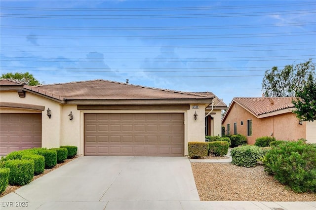 4508 Regalo Bello St, Las Vegas, NV 89135 - ranch-style home featuring concrete driveway, stucco siding, and a garage