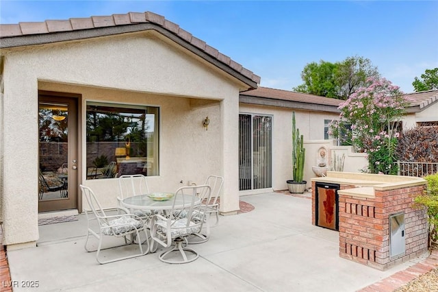 4508 Regalo Bello St, Las Vegas, NV 89135 - view of patio featuring outdoor dining space