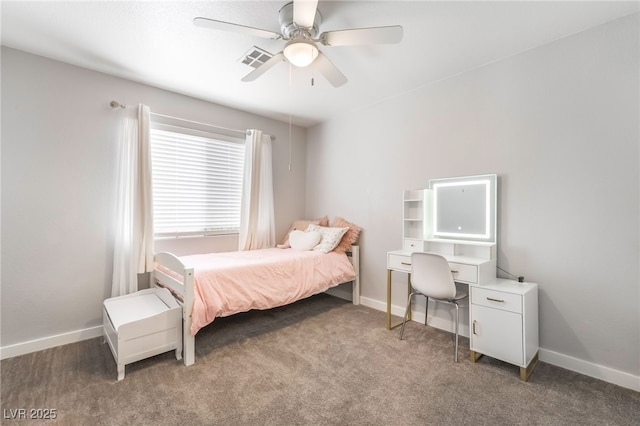 77 Huntfield Dr, Henderson, NV 89074 - bedroom with carpet floors and a ceiling fan
