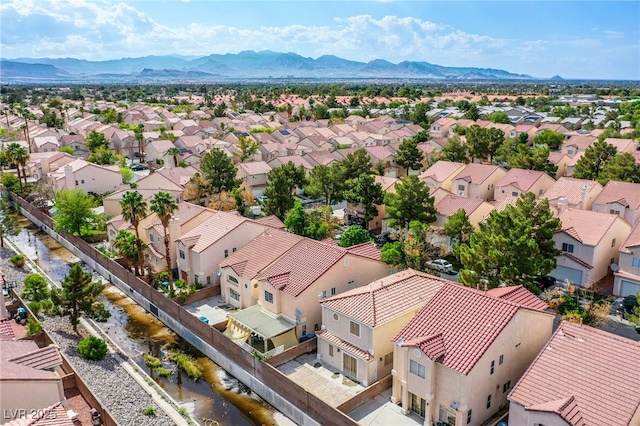 5587 Stomping Boots Ave, Las Vegas, NV 89118 - aerial perspective of suburban area with mountains