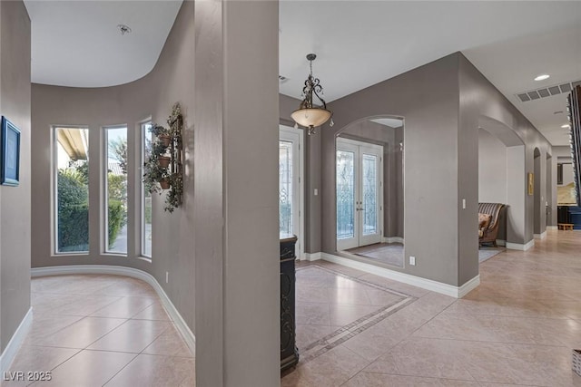 3668 Hillary Elan Ct, Las Vegas, NV 89139 - foyer featuring arched walkways and baseboards