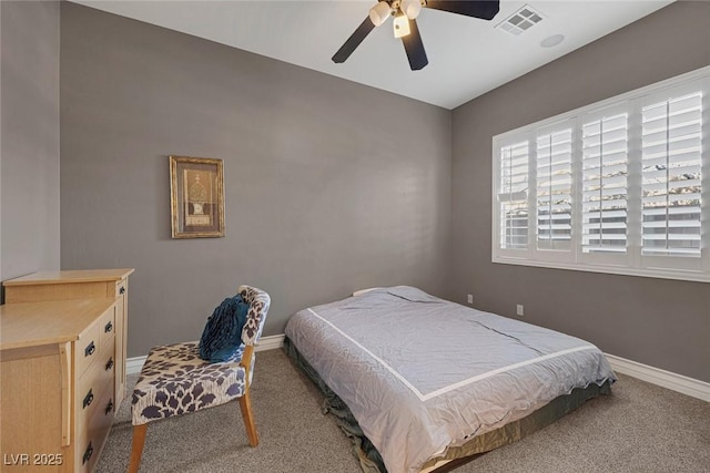 3668 Hillary Elan Ct, Las Vegas, NV 89139 - carpeted bedroom featuring baseboards and a ceiling fan