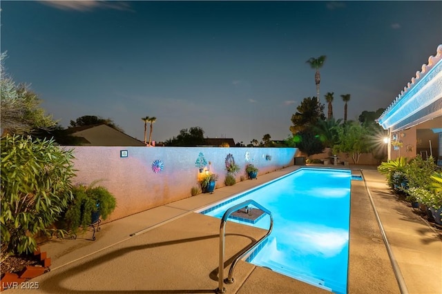 5620 Silver Belle St, Las Vegas, NV 89149 - view of pool featuring a fenced backyard and a patio