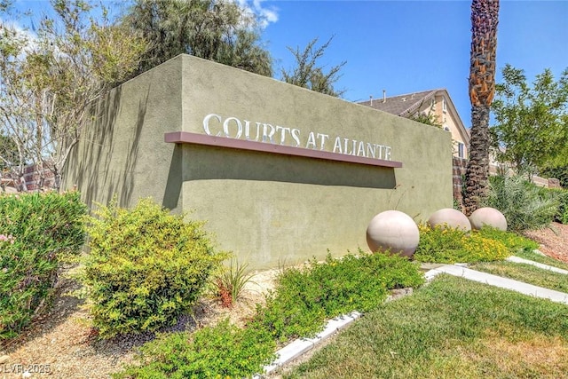 3617 Indigo Flower St Unit 1, North Las Vegas, NV 89084 - view of community / neighborhood sign