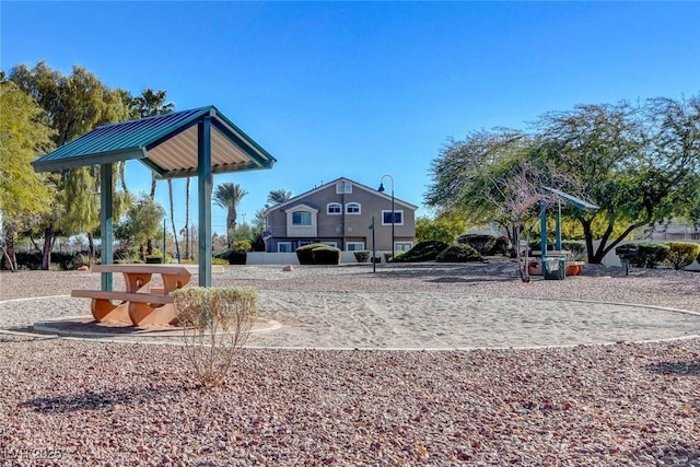 3617 Indigo Flower St Unit 1, North Las Vegas, NV 89084 - view of yard