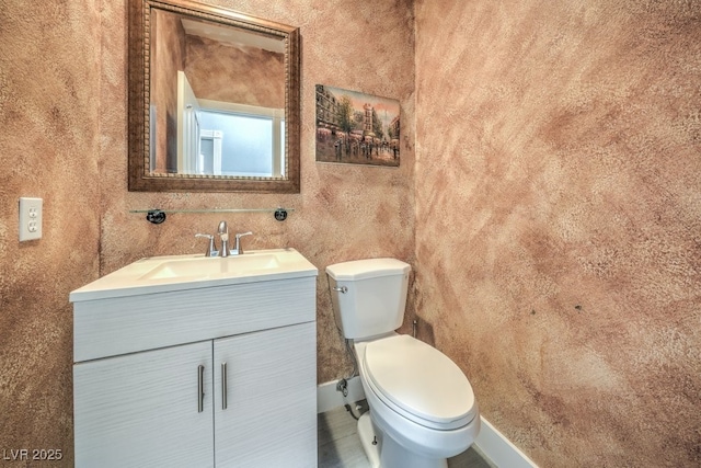 1131 Magic Meadow St, Henderson, NV 89052 - half bathroom featuring toilet and vanity