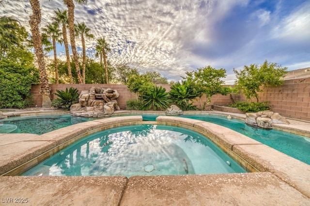 1131 Magic Meadow St, Henderson, NV 89052 - view of pool with a fenced backyard