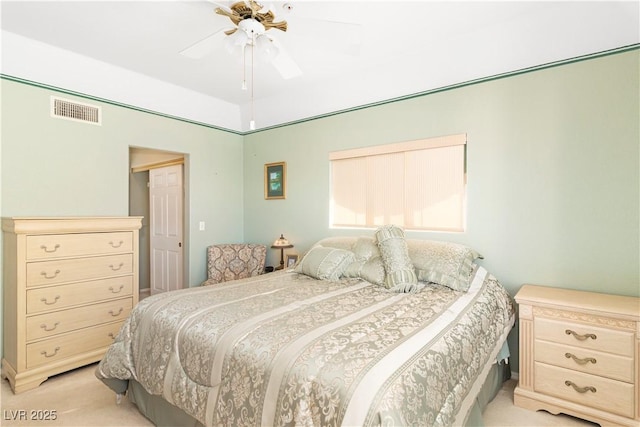 3550 Bay Sands Dr Unit 3096, Laughlin, NV 89029 - bedroom with light carpet and a ceiling fan