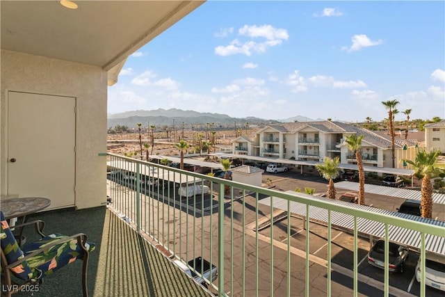 3550 Bay Sands Dr Unit 3096, Laughlin, NV 89029 - balcony with a mountain view and a residential view