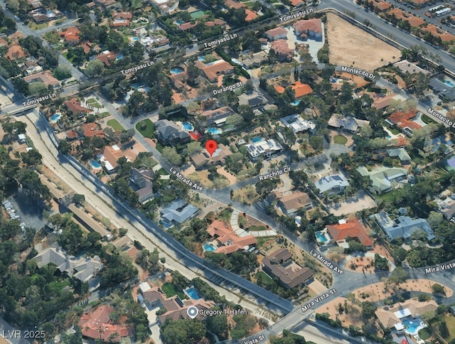 7154 Ranchito Cir, Las Vegas, NV 89120 - aerial view of property and surrounding area