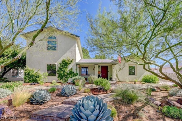 1412 5th St, Boulder City, NV 89005 - view of front facade with stucco siding