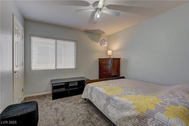 10978 Dornoch Castle St, Las Vegas, NV 89141 - bedroom with carpet floors and ceiling fan