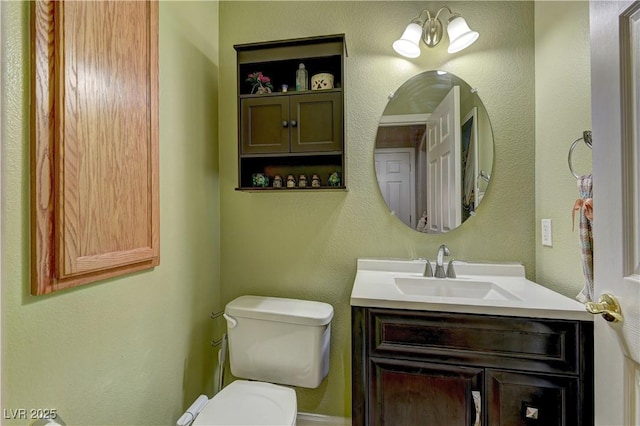 10978 Dornoch Castle St, Las Vegas, NV 89141 - half bathroom featuring toilet and vanity