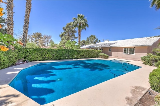 2780 Montessouri St, Las Vegas, NV 89117 - view of swimming pool with a patio