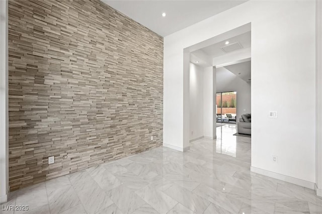 11 Hawkeye Ln, Las Vegas, NV 89135 - unfurnished room featuring baseboards and recessed lighting