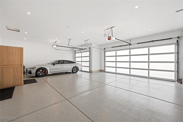 11 Hawkeye Ln, Las Vegas, NV 89135 - garage with a garage door opener and recessed lighting