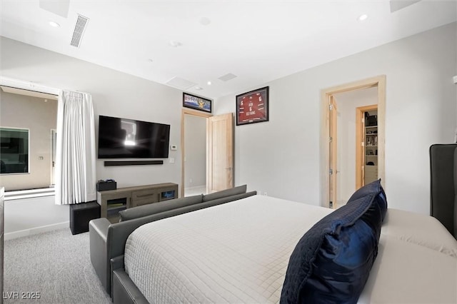11 Hawkeye Ln, Las Vegas, NV 89135 - carpeted bedroom with recessed lighting