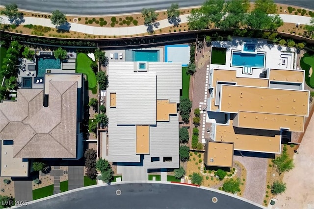 11 Hawkeye Ln, Las Vegas, NV 89135 - bird's eye view of a pool