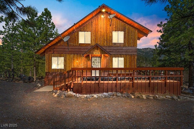 2169 Via Spes Nostra St, Mount Charleston, NV 89124 - rear view of house