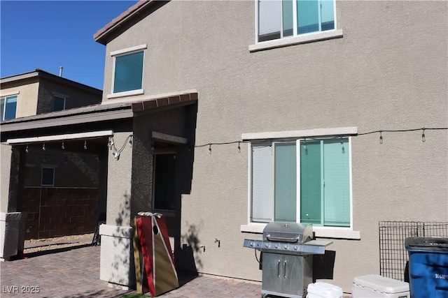7022 Judith River St, North Las Vegas, NV 89084 - rear view of house with stucco siding