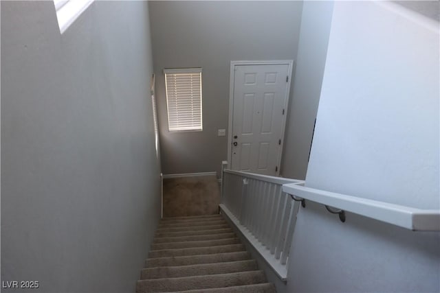 7022 Judith River St, North Las Vegas, NV 89084 - staircase with carpet floors
