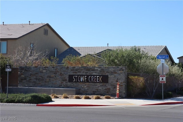 7022 Judith River St, North Las Vegas, NV 89084 - view of community sign