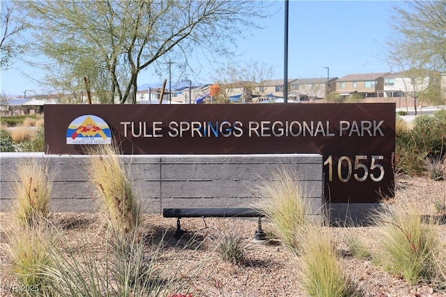 7022 Judith River St, North Las Vegas, NV 89084 - community / neighborhood sign with a residential view