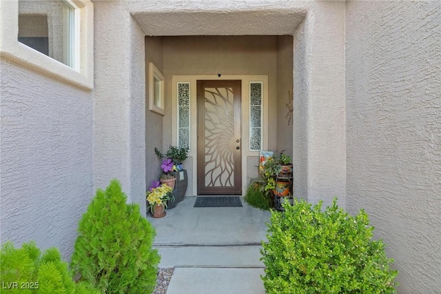 10596 Refugio St, Las Vegas, NV 89141 - property entrance with stucco siding